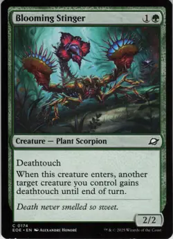 Blooming Stinger C Edge of Eternities 174 NM MTG - Image 1