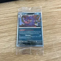 Gengar 050/088 - EB Games Promo - SEALED Pokemon TCG Promo Card EBGames - Image 1