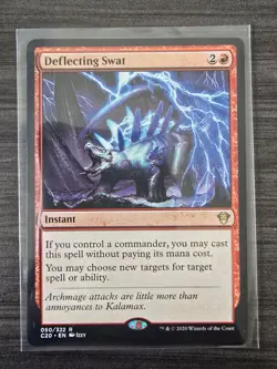Deflecting Swat - Commander 2020 Magic The Gathering LP NON-Foil MTG TCG - Image 1