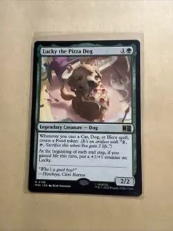 MTG Lucky the Pizza Dog MSC 0726 R NM Regular - Image 2