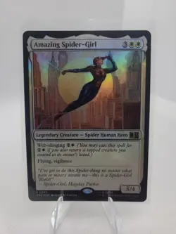 Amazing Spider Girl Foil #0583 Commander: MTG Marvel Super Heroes - Image 1