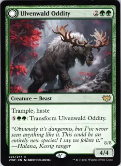 Ulvenwald Oddity 225 Rare Innistrad: Crimson Vow Magic: The Gathering Near Mint - Image 1