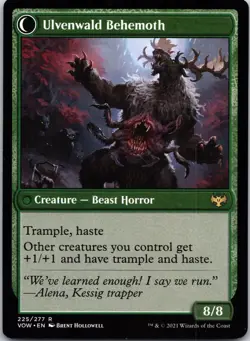 Ulvenwald Oddity 225 Rare Innistrad: Crimson Vow Magic: The Gathering Near Mint - Image 2