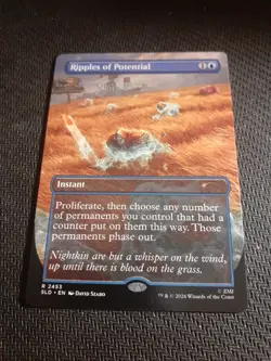 Fallout Secret Lair Ripples of Potential Magic The Gathering MTG Near Mint - Image 1