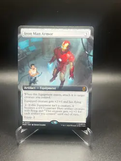 MTG, Marvel Super Heroes, Iron Man Armor, Extended Art, NM/M - Image 1