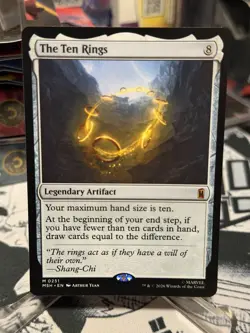 The Ten Rings Nonfoil Superhero’s Card #0251 MTG LP - Image 1
