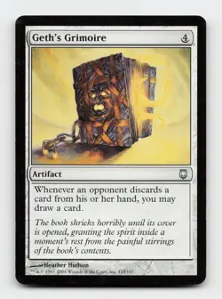 Geth's Grimoire 123 Uncommon Darksteel Magic: The Gathering Cards - Image 1