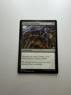 Zombie Infestation LP Commander 2019 Magic The Gathering Mtg Lightly Played - Image 1