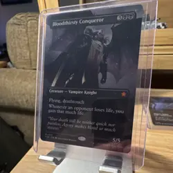 Wizards of the Coast Bloodthirsty Conqueror Regular Borderless Mythic #M0318 (E… - Image 1