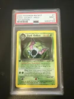 Dark Golbat 7/82 Team Rocket Holo 1st Edition - Image 1
