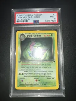 Dark Golbat 7/82 Team Rocket Holo 1st Edition - Image 2