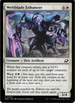 Weftblade Enhancer C Edge of Eternities 44 NM MTG - Image 1