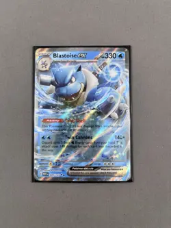 Blastoise ex - 009/165 - Pokemon 151 Ultra Rare Card NM - Image 1