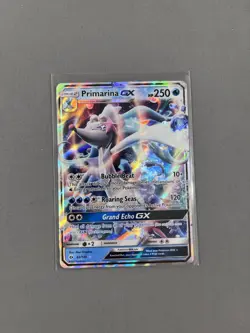 Primarina GX 42/149 Holo Ultra Rare SM Base Set Pokemon LP - Image 1
