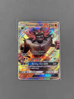 Incineroar GX 27/149 Holo Rare GX Sun & Moon Pokemon LP - Image 1