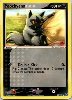 POOCHYENA - 58/108 - POWER KEEPERS - - HP - Image 1