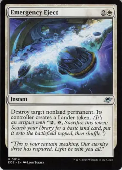 Emergency Eject U Edge of Eternities 14 NM MTG - Image 1
