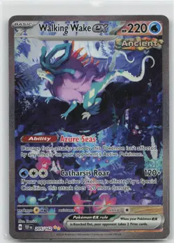 WALKING WAKE EX 205/162 SPECIAL ILLUSTRATION RARE TEMPORAL FORCES POKEMON NM/M - Image 1