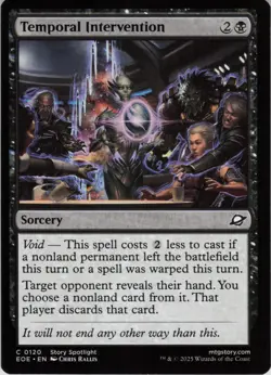 Temporal Intervention C Edge of Eternities 120 NM MTG - Image 1