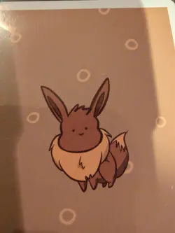 Eebee (Eevee) 0133- Gen 1 Pookiemoot Fan Art - Pokemon Go - Image 2