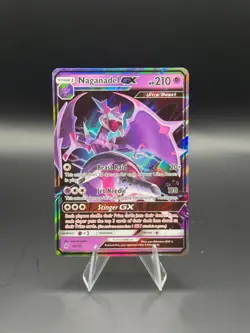 Naganadel GX 56/131 Forbidden Light Ultra Rare Pokemon TCG - Image 1