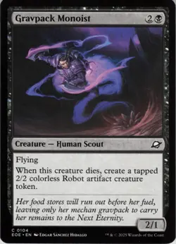 Gravpack Monoist C Edge of Eternities 104 NM MTG - Image 1