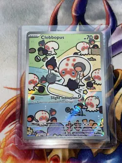 Pokemon TCG Clobbopus 207/191 Surging Sparks Illustration Full Art - Image 1
