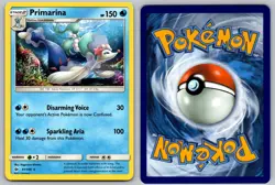 Primarina 41/149 SM Base Set Rare Pokemon NM - Image 3