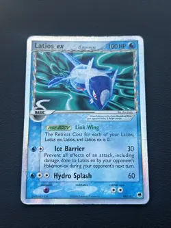 Pokemon TCG Latios ex 96/101 Dragon Frontiers Delta Species EX Holo Vintage HP - Image 1