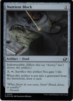 Nutrient Block C Edge of Eternities 243 NM Foil MTG - Image 1