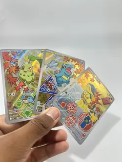 Pokemon TCG: Set of 3 First Partner Illustration Collection Series 2 - Image 1