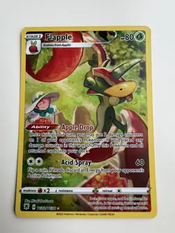 Pokemon TCG Flapple Astral Radiance TG02/TG30 Holo Rare - Image 1