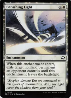 Banishing Light C Edge of Eternities 6 NM MTG - Image 1