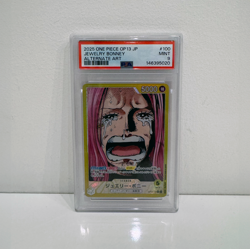 2025 One Piece OP13 JP JEWELRY BONNEY Alternate Art Card PSA 9 - Image 1