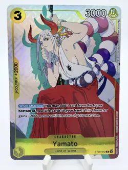 Bandai One Piece Card Game Yamato ST09-012 English Memorial Gift 2023 - Image 1