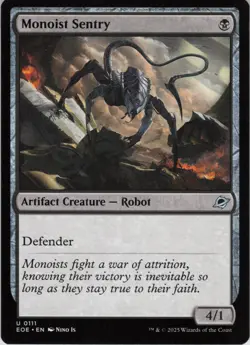 Monoist Sentry U Edge of Eternities 111 NM MTG - Image 1