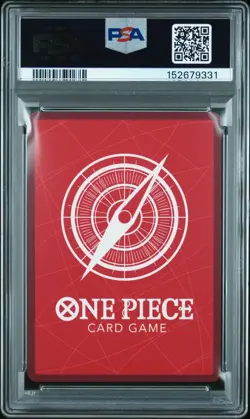 2025 ONE PIECE OP13-CARRYING ON HIS WILL ALTERNATE ART MONKEY D. LUFFY PSA 10 - Image 2
