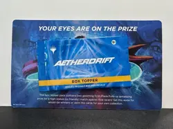 MTG Aetherdrift Booster Box Topper Factory Sealed Pack - Image 1