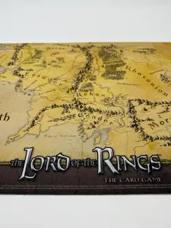 Middle Earth Lord Of The Rings Gaming/Desk Mat Pad LOTR MTG Map 23.5”x14”2017 - Image 3