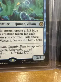 MTG Spider-Man Marvel Mysterio Master of Illusion + Illusion Villain Token Rare - Image 5