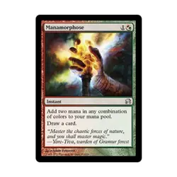 WOTC MtG Modern Masters 2013 Manamorphose (U) NM - Image 1