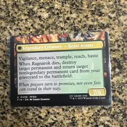 Magic MTG Final Fantasy - Fang, Fearless l'Cie EXTENDED ART U 0099 - Image 2