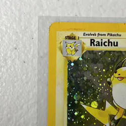 Raichu 16/130 Base Set 2 Holo Rare Pokemon TCG Vintage WOTC - Image 4