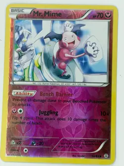 Mr. Mime [Reverse Holo] #52 Pokemon XY:Pokemon Generations - Image 1
