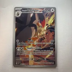 Pokemon TCG Larry’s Staraptor 249/217 Ascended Heroes Illustration Rare NM Card - Image 1