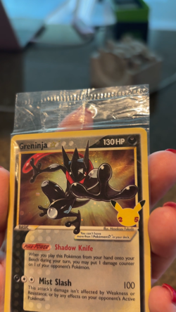 Greninja Gold Star - SEALED Swsh144 Promo - Pokemon TCG Card - Image 2