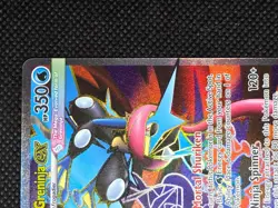 Mega Greninja ex #100 Pokemon Chaos Rising - Full Art / Ultra Rare - Image 5