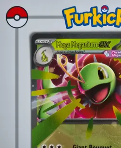 Mega Meganium ex MEP 034 | Black Star Promo | Standard | Pokemon Card | NM | 1 - Image 3