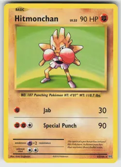 Hitmonchan - 62/108 (XY Evolutions) Rare Deck Exclusives 062/108 Pokemon - Image 1