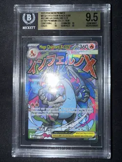 Mega Charizard X ex #023 Black Star Promo BGS 9.5 Gem Mint Pokemon - Image 1